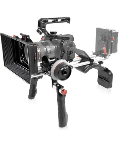 SHAPE Canon R5C, R5, R6 Shoulder Mount Kit R5CSMKIT | Crosse d’épaule, Matte Box et Follow Focus