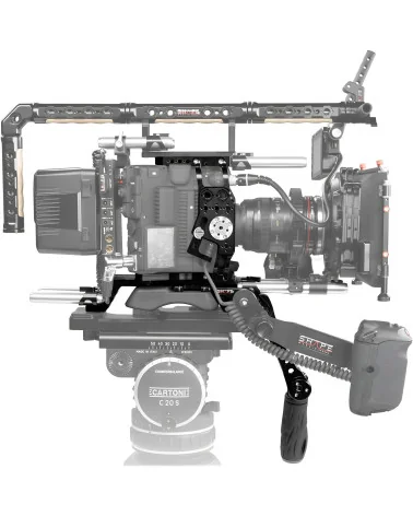 SHAPE Canon C500 Mark II, C300 Mark III Pro Shoulder Rig Kit C52BR | Crosse d’épaule