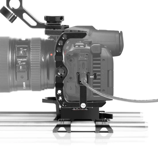 SHAPE Canon R5C, R5, R6 Cage Kit R5CKIT | Plaque de base, Matte Box et Follow Focus