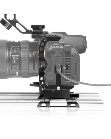 SHAPE Canon R5C, R5, R6 Cage Kit R5CKIT | Plaque de base, Matte Box et Follow Focus