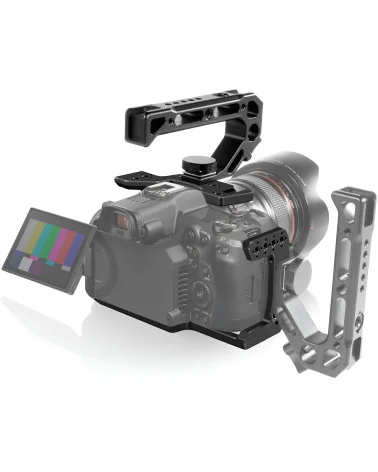 SHAPE Canon R5C, R5, R6 Cage Kit R5CKIT | Plaque de base, Matte Box et Follow Focus