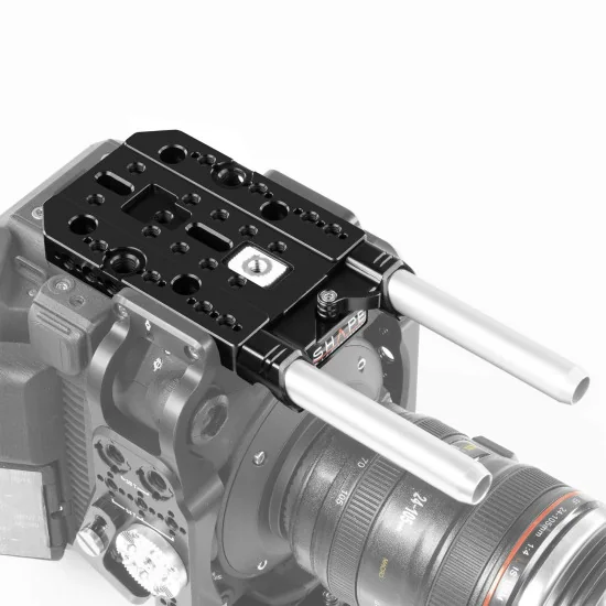 SHAPE Canon C500 Mark II, C300 Mark III Cage Kit C52EVFC | Cage Camera, Poignée Supérieure & Support EVF