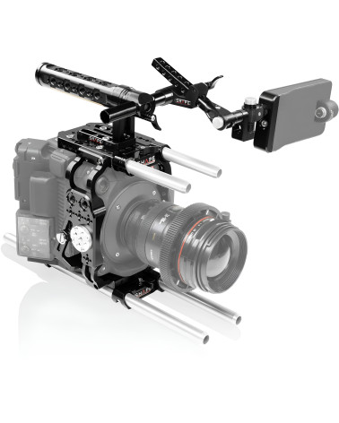 SHAPE Canon C500 Mark II, C300 Mark III Cage Kit C52EVFC | Camera Cage, Top Handle & EVF Mount