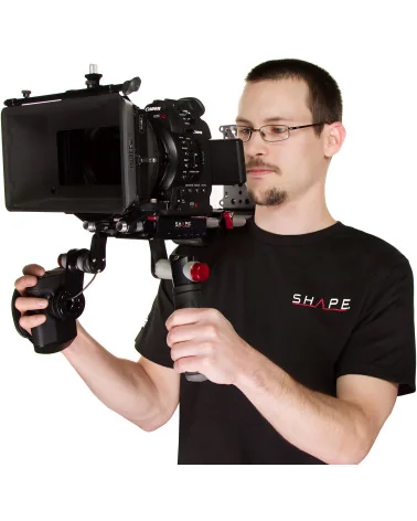 SHAPE Canon C100, C300, C500 Offset Rig C100-OF | Shoulder Rig