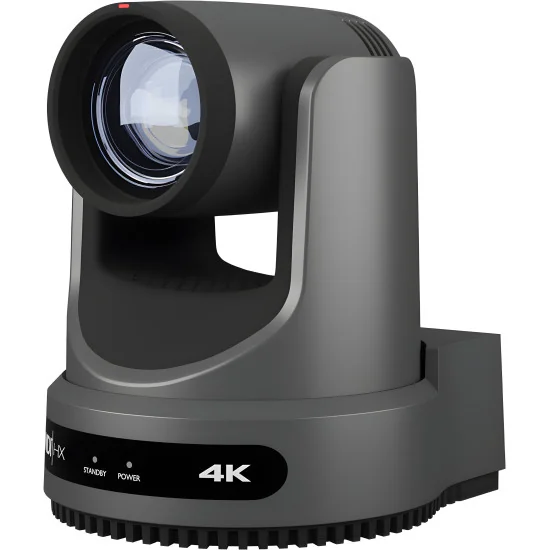 PTZOptics Move 4K 12x Zoom Grey PTZ Camera PT12X-4K-GY-G3