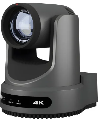 PTZOptics Move 4K 12x Zoom Grey PTZ Camera PT12X-4K-GY-G3
