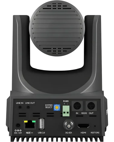 PTZOptics Move 4K 12X-4K-GY-G3 Grey | PTZ Camera, 12x Zoom, HDMI, SDI, NDI, PoE