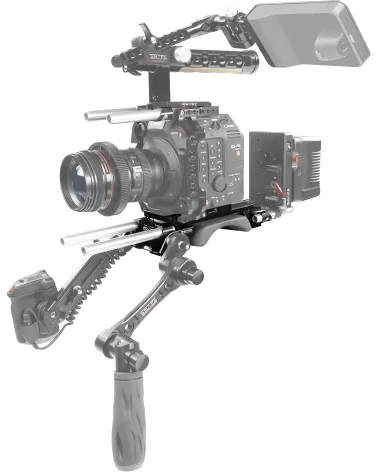 SHAPE Canon C500 Mark II, C300 Mark III V-Lock Quick Release C52BP | Baseplate & Rod System