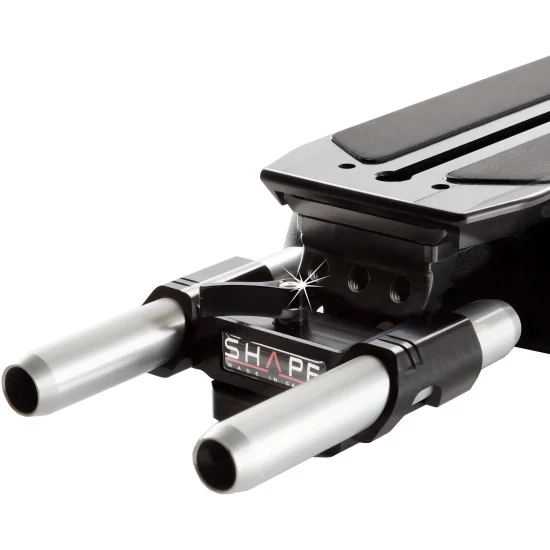 SHAPE Canon C500 Mark II, C300 Mark III V-Lock Quick Release C52BP | Baseplate & Rod System