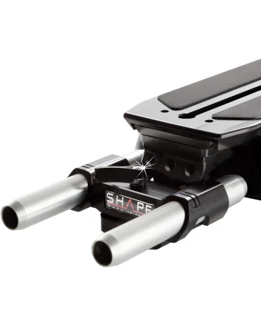 SHAPE Canon C500 Mark II, C300 Mark III V-Lock Quick Release C52BP | Baseplate & Rod System