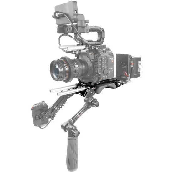 SHAPE Canon C500 Mark II, C300 Mark III V-Lock Quick Release C52BP | Baseplate & Rod System