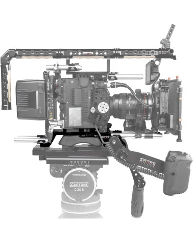 SHAPE Canon C500 Mark II, C300 Mark III V-Lock Quick Release C52BP | Baseplate & Rod System