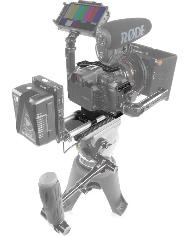 SHAPE Canon R5C, R5, R6 Cage 15mm LWS Rod R5CROD | Cage Camera & Poignée Supérieure