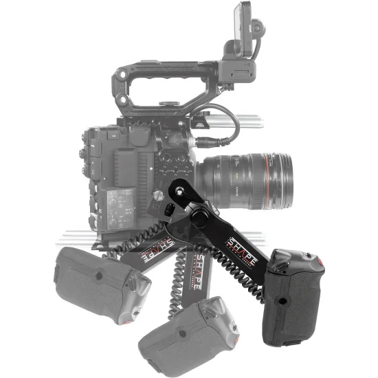 SHAPE Canon C500 Mark II, C300 Mark III Remote Extension Handle and Cable C52RH | Extension Handle