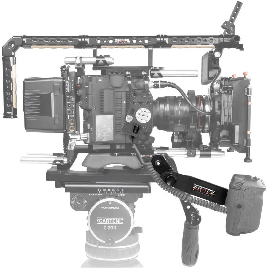 SHAPE Canon C500 Mark II, C300 Mark III Remote Extension Handle and Cable C52RH | Extension Handle