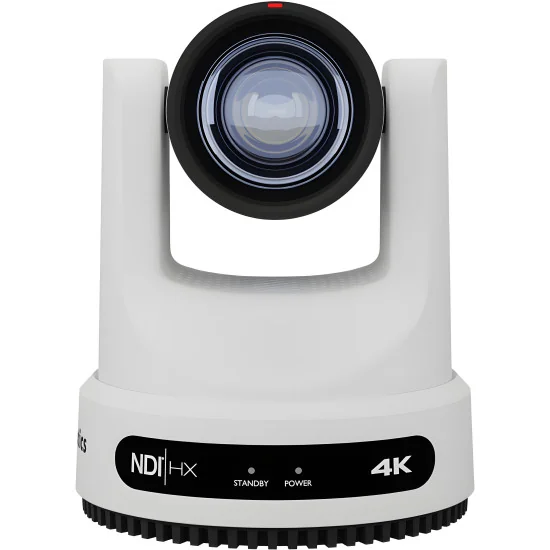 PTZOptics Move 4K 12X-4K-WH-G3 White | PTZ Camera, 12x Zoom, HDMI, SDI, NDI, PoE