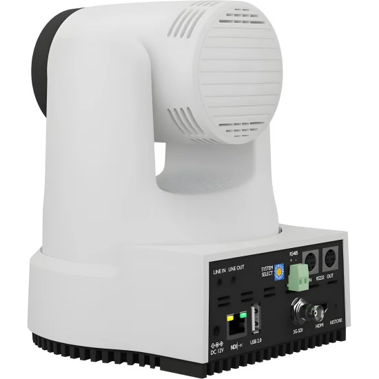 PTZOptics Move 4K 12x Zoom White Caméra PTZ 12X-4K-WH-G3