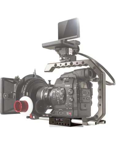 SHAPE Canon C100, C300, C500 15mm Base B15C300 | Baseplate