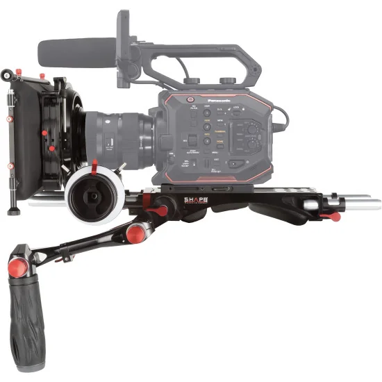 SHAPE Panasonic AU-EVA1 Kit EVAKIT | Crosse d’épaule, Matte Box et Follow Focus