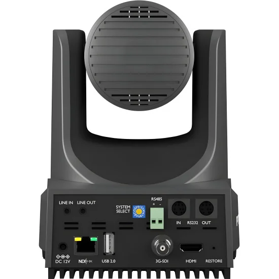 PTZOptics Move 4K 20x Zoom Grey PTZ Camera PT20X-4K-GY-G3
