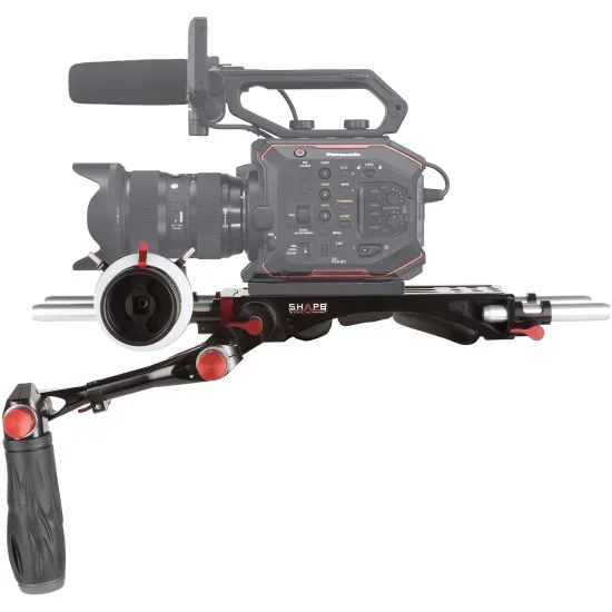 SHAPE Panasonic AU-EVA1 Bundle Rig Kit EVABRFFP | Crosse d’épaule et Follow Focus