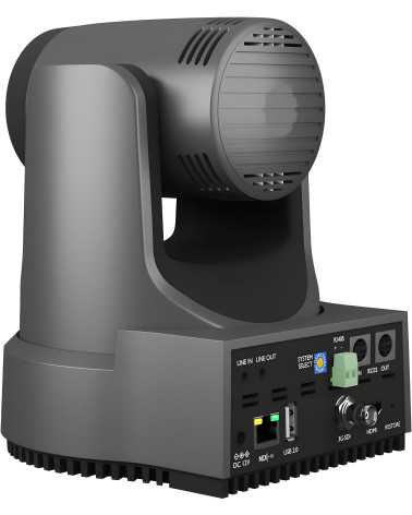 PTZOptics Move 4K 20X-4K-GY-G3 Grey | PTZ Camera, 20x Zoom, HDMI, SDI, NDI, PoE