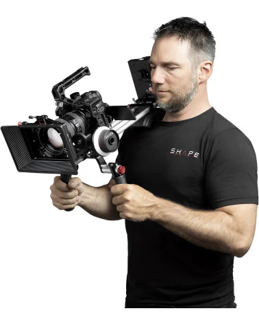 SHAPE Panasonic Lumix GH6 Shoulder Mount Kit GH6SMKIT | Shoulder Rig, Matte Box & Follow Focus