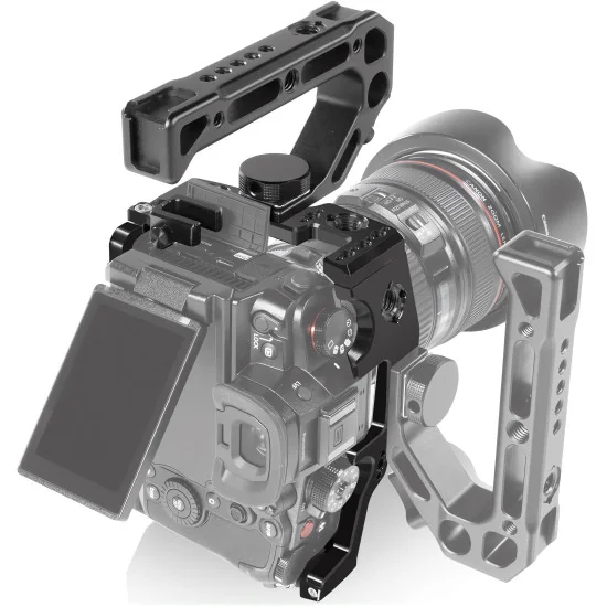 SHAPE Panasonic Lumix GH6 Shoulder Mount Kit GH6SMKIT | Crosse d’épaule, Matte Box et Follow Focus