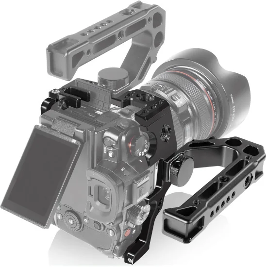 SHAPE Panasonic Lumix GH6 Shoulder Mount Kit GH6SMKIT | Shoulder Rig, Matte Box & Follow Focus