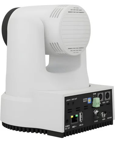 PTZOptics Move 4K 20x Zoom White PTZ Camera PT20X-4K-WH-G3