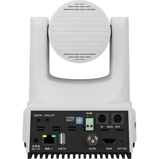PTZOptics Move 4K 20x Zoom White PTZ Camera PT20X-4K-WH-G3