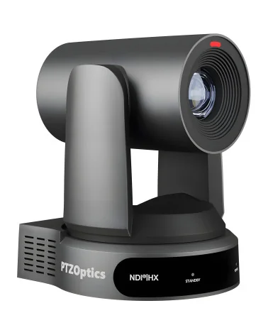 PTZOptics Move 4K 30x Zoom Grey PTZ Camera PT30X-4K-GY-G3