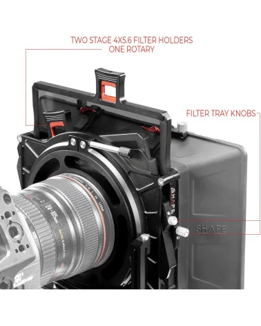 SHAPE Compact Revolt Shoulder Baseplate Kit BP25 | Crosse d’épaule, Matte Box et Follow Focus