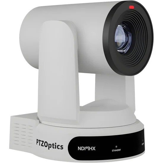 PTZOptics Move 4K 30x Zoom White PTZ Camera PT30X-4K-WH-G3