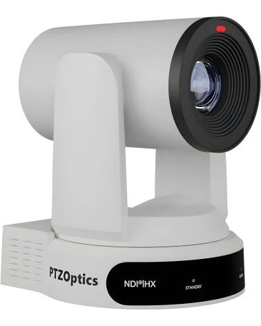 PTZOptics Move 4K 30x Zoom White Caméra PTZ PT30X-4K-WH-G3