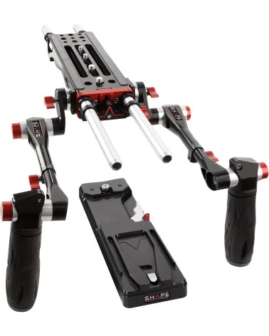 SHAPE 8000 V-Lock Quick Release Baseplate Kit BP8000 | Shoulder Rig