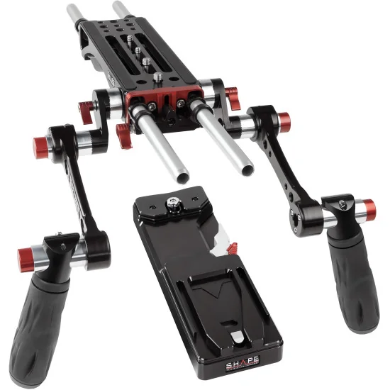 SHAPE 7000 V-Lock Quick Release Baseplate Kit BP7000 | Crosse d’épaule