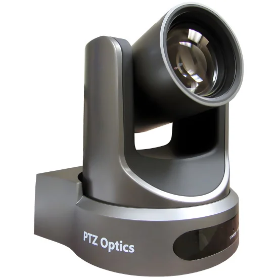 PTZOptics 12X-USB-GY-G2 Gen2 Grey | Caméra PTZ, 12x Zoom, USB, HDMI, IP