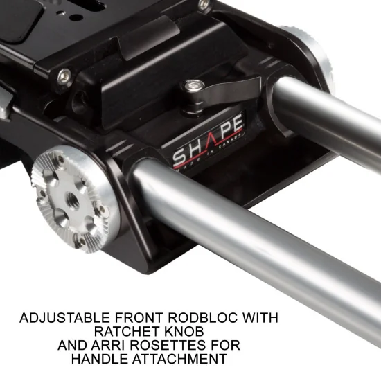 SHAPE REVOLT VCT Baseplate with Wooden Handle Grip BPW14 | Shoulder Rig