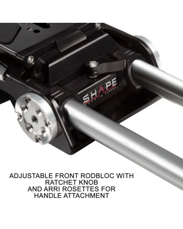 SHAPE REVOLT VCT Baseplate with Wooden Handle Grip BPW14 | Shoulder Rig