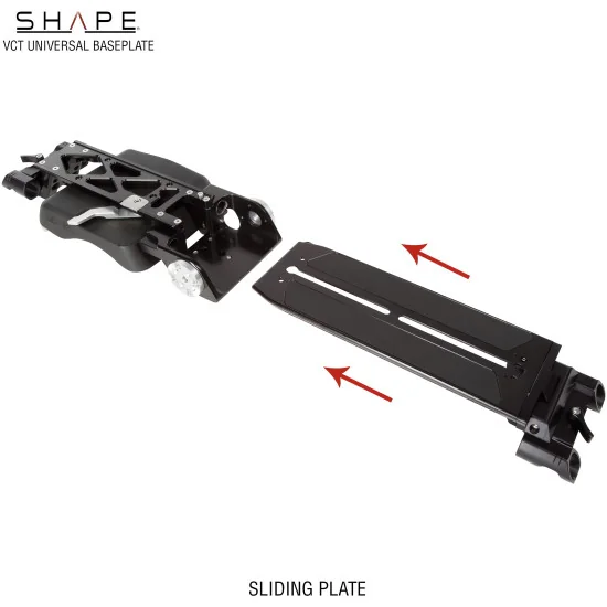 SHAPE REVOLT VCT Baseplate with Wooden Handle Grip BPW14 | Crosse d’épaule