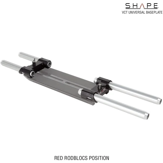 SHAPE REVOLT VCT Baseplate with Wooden Handle Grip BPW14 | Crosse d’épaule