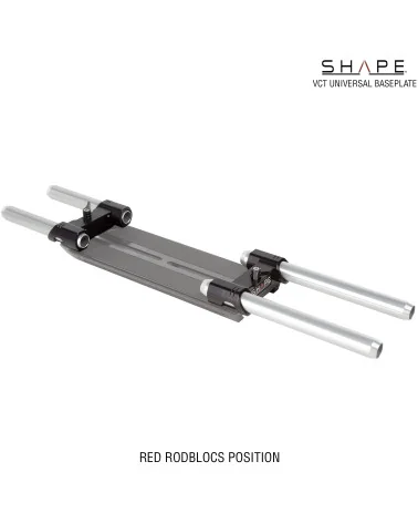 SHAPE REVOLT VCT Baseplate with Wooden Handle Grip BPW14 | Crosse d’épaule