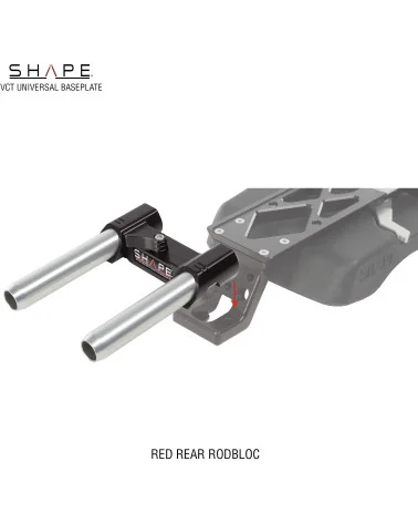 SHAPE REVOLT VCT Baseplate with Wooden Handle Grip BPW14 | Crosse d’épaule