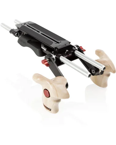 SHAPE REVOLT VCT Baseplate with Wooden Handle Grip BPW14 | Shoulder Rig