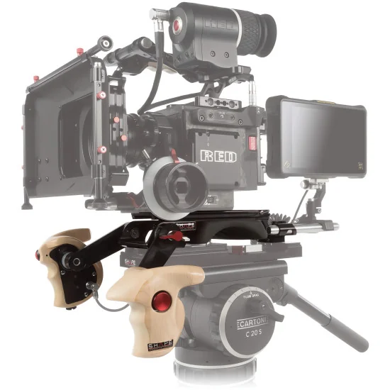 SHAPE REVOLT VCT Baseplate with Wooden Handle Grip BPW14 | Shoulder Rig