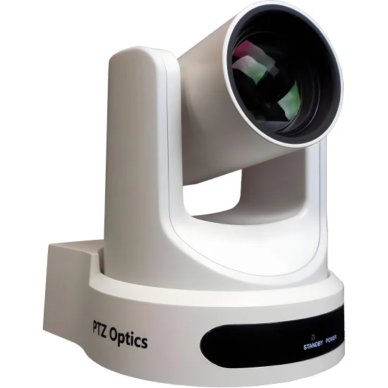 PTZOptics 12X-USB-WH-G2 Gen2 White | Caméra PTZ, 12x Zoom, USB, HDMI, IP