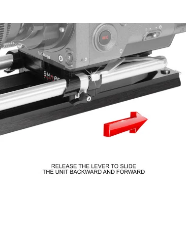 SHAPE Bridge Plate 15mm Sudio ARRI Standard & 12in Dovetail Plate DPK15 | Baseplate