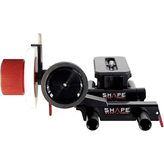 SHAPE Follow Focus Friction & Gear Clic + Riser Rail Kit FFROD2 | Follow Focus & Baseplate