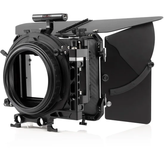 SHAPE 4X5.6 Carbon Fiber Swing-Away Matte Box 15mm/19mm Rod Mount MCF456 | Mattebox